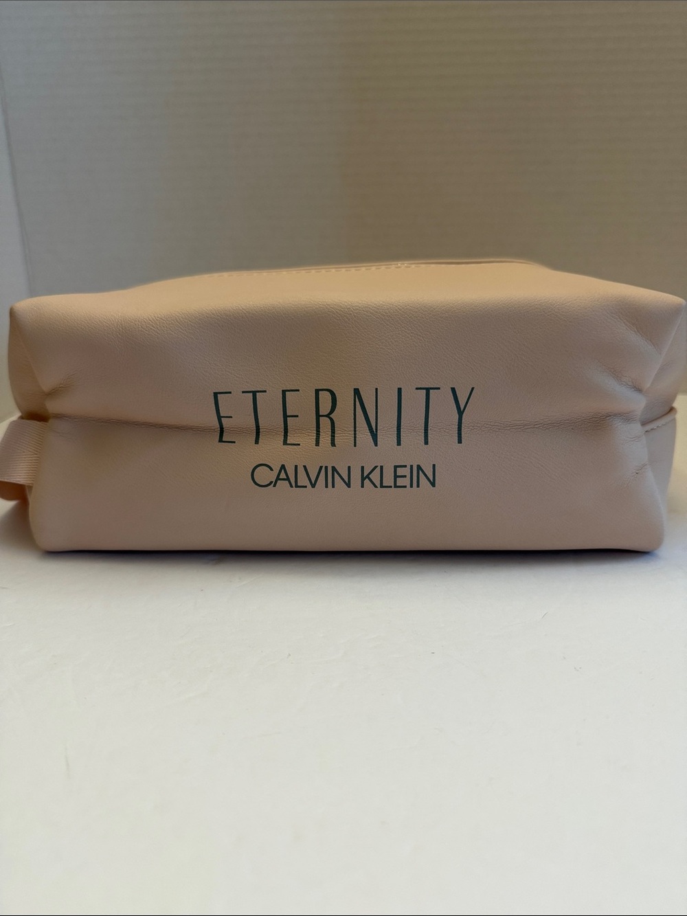 Calvin Klein Eternity cosmetic pouch 9.5” x 4” x 6” Deep